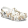 Classic Clog Camouflage Printing Beach “White Camouflage”