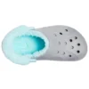 Classic Clog Stay Warm Fleece Lined “Gray Blue”