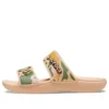 Classic Croc Printed Camo “Tan Green”