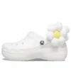 Classic Flower Clogs “White”