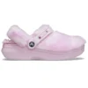 Classic Fur Sure Clogs Ballerina “Pink White”