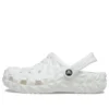 Classic Geometric Clog “White”