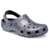 Classic Glitter Clogs “Silver Multi”