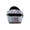 Classic Glitter Clogs “Silver Multi”