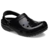 Classic High Shine Clog “Black”