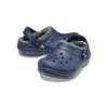 Classic Lined Glitter Clog “Blue”