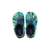 Classic Lined Marbled Clogs “Blue Tie Dye”