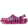 Classic Out of This World Clogs “Electric Pink Black”