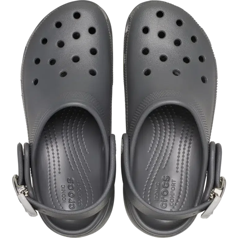 Classic Platform Dipped Buckle Clog Classic Platform Dipped Buckle Clog