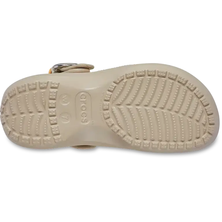 Classic Platform Dipped Buckle Clog Classic Platform Dipped Buckle Clog