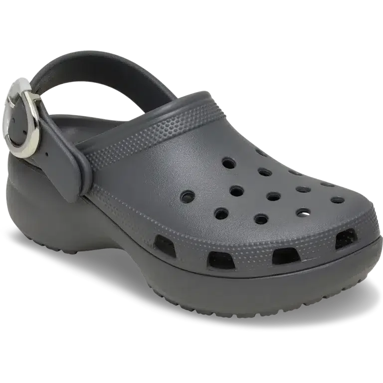 Classic Platform Dipped Buckle Clog Classic Platform Dipped Buckle Clog