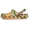 Classic Printed Camo Clog “Khaki Green”