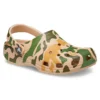 Classic Printed Camo Clog “Khaki Green”