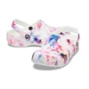 Classic Tie Dye Graphic Clog “Garnet & Multi”