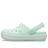 Crocband Clogs “Mint Green White”