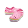 Crocband Rainbow Glitter Clogs “Pink”