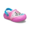 Fun Lab Disney Minnie Lined Clogs “Pink Blue”
