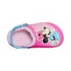 Fun Lab Disney Minnie Lined Clogs “Pink Blue”