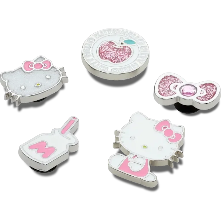 Hello Kitty Elevated 5 Pack Jibbitz™ Charms Hello Kitty Elevated 5 Pack Jibbitz™ Charms
