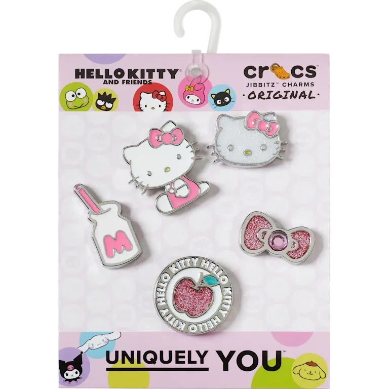Hello Kitty Elevated 5 Pack Jibbitz™ Charms Hello Kitty Elevated 5 Pack Jibbitz™ Charms