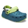 Hiker Xscape Animal Print Clog “Teal Green”