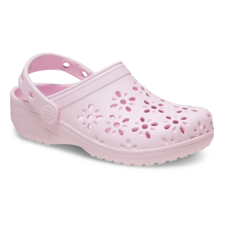 Kids’ Classic Floral Cut-Out Clog Kids’ Classic Floral Cut-Out Clog