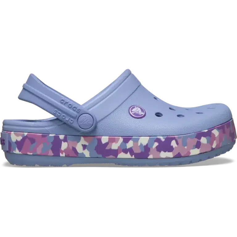 Kids’ Crocband Glow Confetti Band Clog Kids’ Crocband Glow Confetti Band Clog
