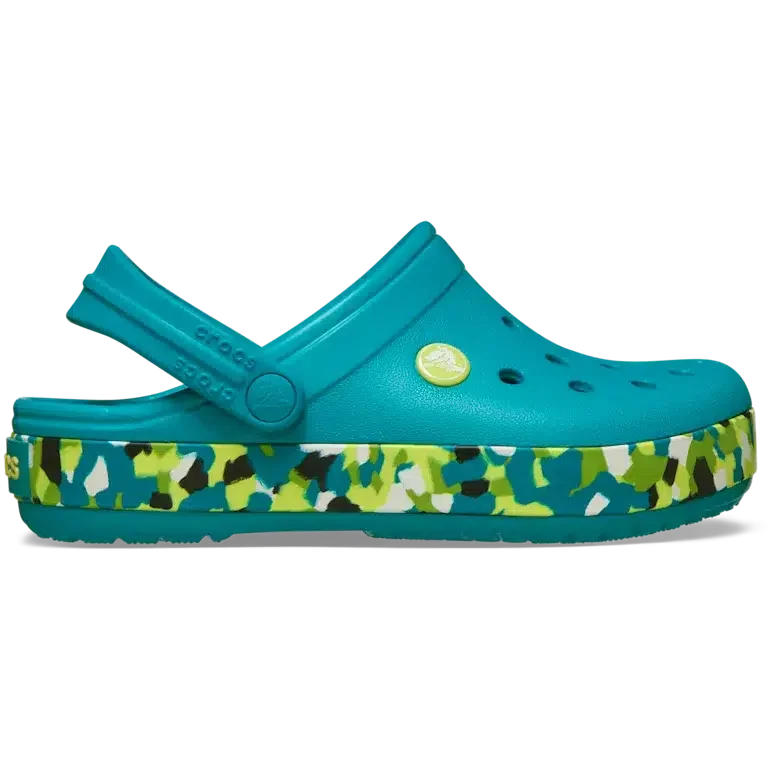 Kids’ Crocband Glow Confetti Band Clog Kids’ Crocband Glow Confetti Band Clog