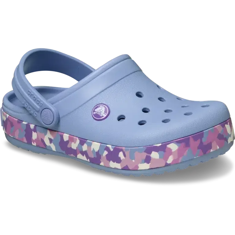 Kids’ Crocband Glow Confetti Band Clog Kids’ Crocband Glow Confetti Band Clog