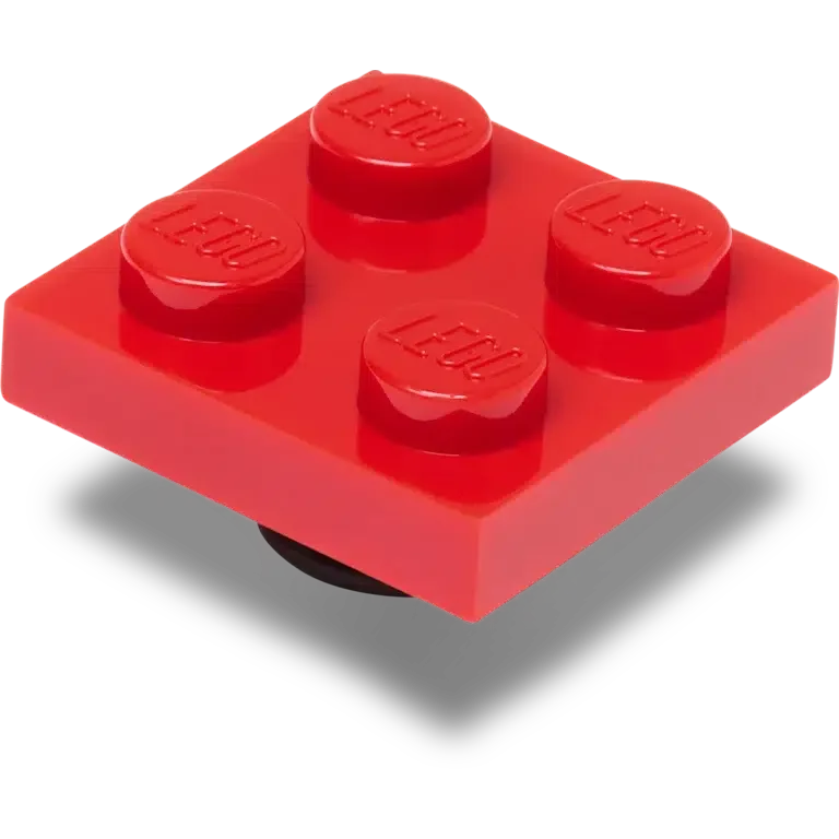 Lego® Red Tile 2X2 Jibbitz™ Charms Lego® Red Tile 2X2 Jibbitz™ Charms