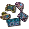 Lights up Neon Gamer 5 Pack Jibbitz™ Charms Lights up Neon Gamer 5 Pack Jibbitz™ Charms