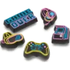 Lights up Neon Gamer 5 Pack Jibbitz™ Charms Lights up Neon Gamer 5 Pack Jibbitz™ Charms