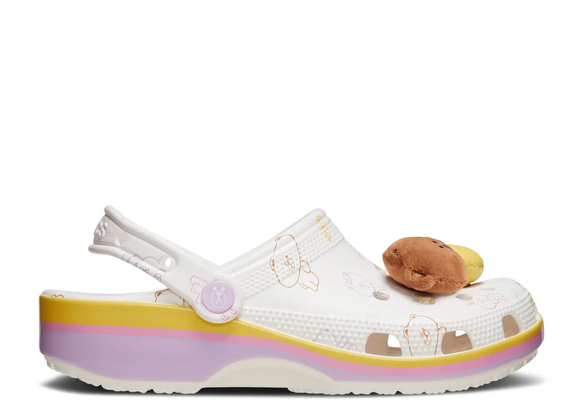 Line Friends x Classic Clog ‘Brown & Friends’ Line Friends x Classic Clog ‘Brown & Friends’