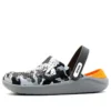 Literide Graphic Clogs “Grey Black”
