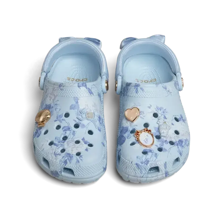 Loveshackfancy Blue Classic Clog Loveshackfancy Blue Classic Clog