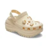 Mega Crush Shells and Pearls Clog “Beige”