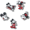 Mickey and Minnie Pvc 5 Pack Jibbitz™ Charms