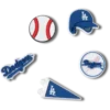 Mlb Los Angeles Dodgers 5Pck Jibbitz™ Charms