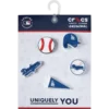 Mlb Los Angeles Dodgers 5Pck Jibbitz™ Charms