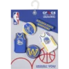 Nba Golden State Warriors 5 Pack Jibbitz™ Charms