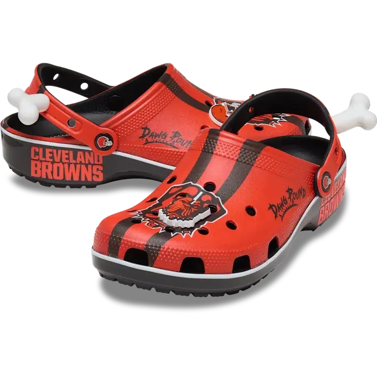 Nfl Cleveland Browns Classic Clog Nfl Cleveland Browns Classic Clog