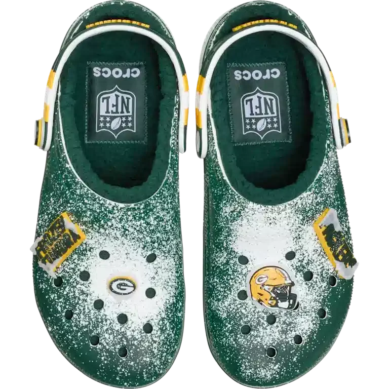 Nfl Green Bay Packers Classic Lined Clog Nfl Green Bay Packers Classic Lined Clog