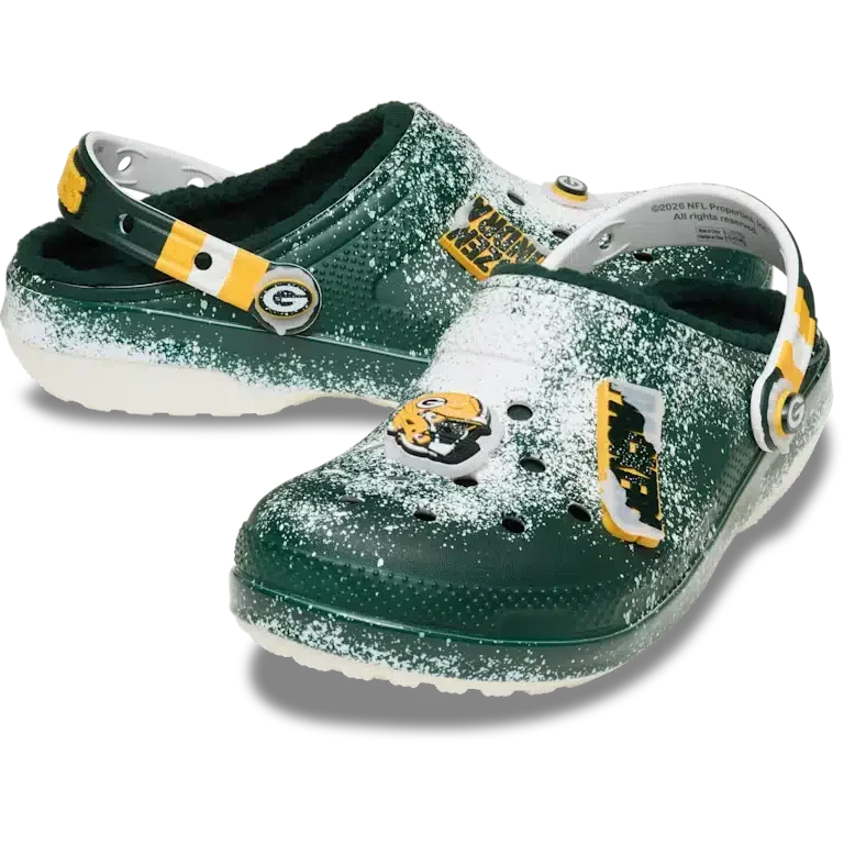 Nfl Green Bay Packers Classic Lined Clog Nfl Green Bay Packers Classic Lined Clog