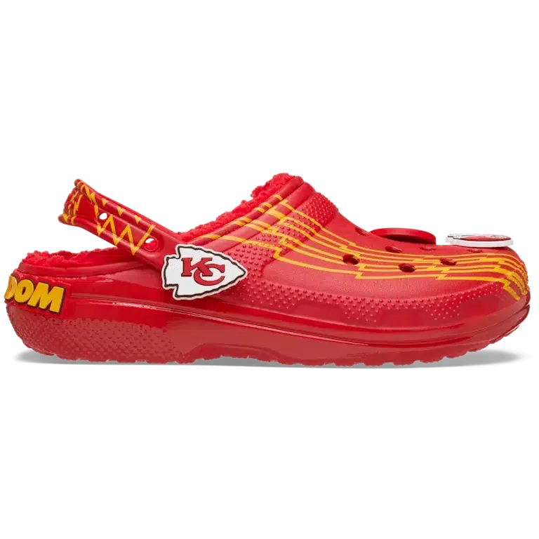 Nfl Kansas City Chiefs Classic Lined Clog Nfl Kansas City Chiefs Classic Lined Clog