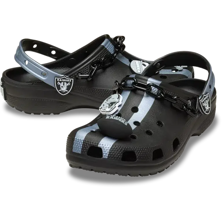 Nfl Las Vegas Raiders Classic Clog Nfl Las Vegas Raiders Classic Clog
