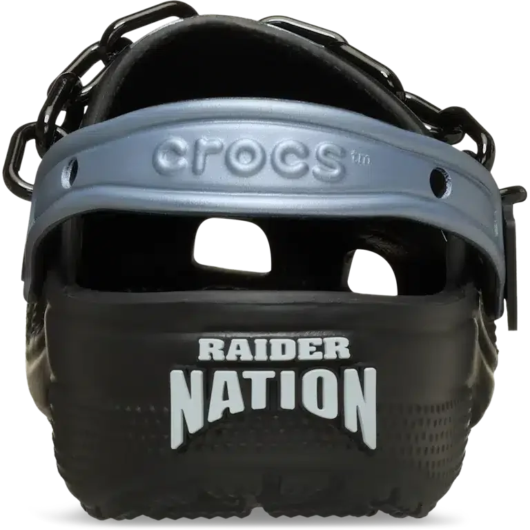 Nfl Las Vegas Raiders Classic Clog Nfl Las Vegas Raiders Classic Clog