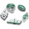 Nfl New York Jets 5 Pack Jibbitz Shoe Charm