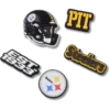 Nfl Pittsburgh Steelers 5 Pack Jibbitz Shoe Charm