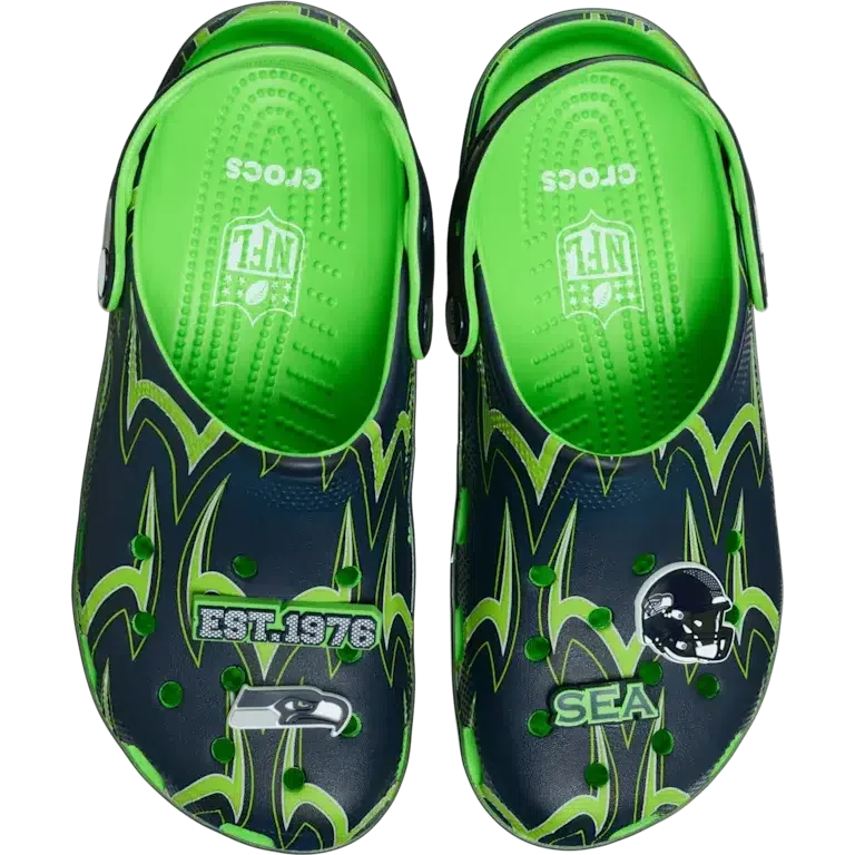 Nfl Seattle Seahawks Classic Clog Nfl Seattle Seahawks Classic Clog