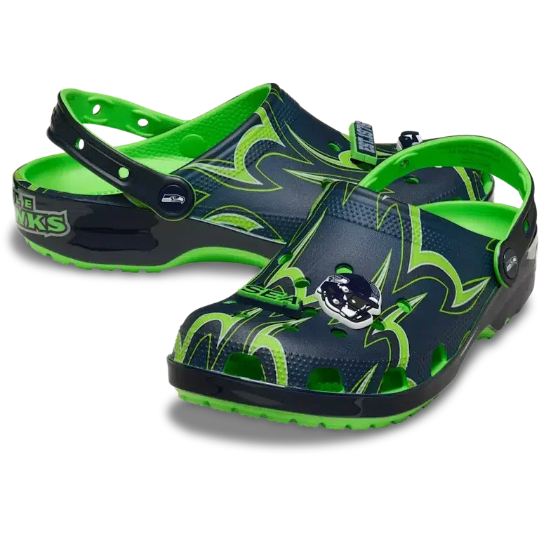 Nfl Seattle Seahawks Classic Clog Nfl Seattle Seahawks Classic Clog